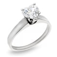 thumbnail image 1 of 14k Yellow Gold Heart Cut Diamond Solitaire Ring 1.50 cttw. (G-H Color, SI Clarity) Size 10, 1 of 1