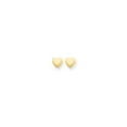 thumbnail image 1 of 14k Yellow Gold Heart Post Earrings - .2 Grams - Measures 8x8mm Wide, 1 of 1