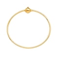 thumbnail image 1 of 14k Yellow Gold Hollow Bangle For Mix and Match Bracelet 8 Inch Cuff Bracelet - 6.7 Grams, 1 of 2