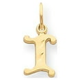 thumbnail image 1 of 14k Yellow Gold Initial I Charm - .5 Grams, 1 of 4