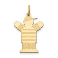 thumbnail image 1 of 14k Yellow Gold Kid Charm, 1 of 3