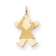 thumbnail image 1 of 14k Yellow Gold Kid Charm, 1 of 2