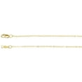 thumbnail image 1 of 14k Yellow Gold Layered Titan Gold Cable Necklace 18 In - 1.1 Grams, 1 of 2