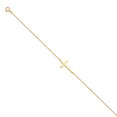 thumbnail image 1 of 14k Yellow Gold Light Chain Bracelet Link Bracelet for Women and Men - 1.0 Grams, 1 of 2