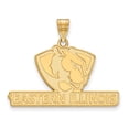 thumbnail image 1 of 14k Yellow Gold LogoArt Official Licensed Collegiate Eastern Illinois University (EIU) Large Pendant, 1 of 3