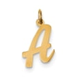 thumbnail image 1 of 14k Yellow Gold Medium Script Initial A Charm, 1 of 4