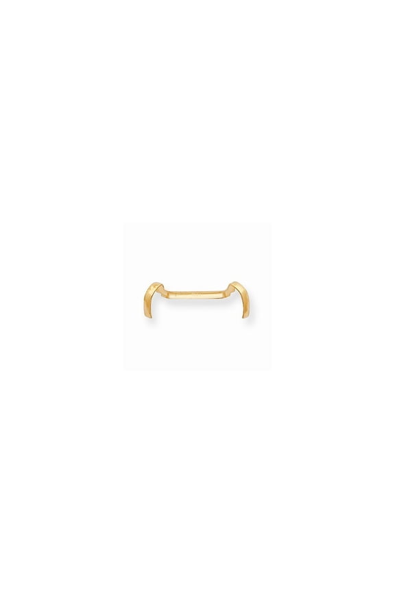 14k Yellow Gold Mens Ring Guard - Measures 1.6mm Wide
