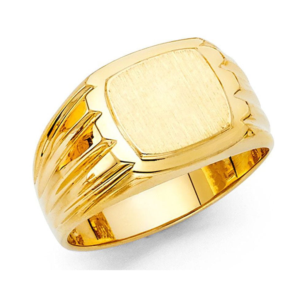 6mm Diamond-Cut Wedding Band Ring 10k Multi-Tone Gold 5.13 Grams Size 10