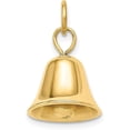 thumbnail image 1 of 14k Yellow Gold Moveable 3D Wedding Bell Charm - 20mm, 1 of 7