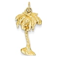 thumbnail image 1 of 14k Yellow Gold Palm Tree Charm, 1 of 4