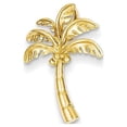 thumbnail image 1 of 14k Yellow Gold Palm Tree Slide - .9 Grams - Measures 20x13mm Wide, 1 of 2