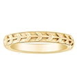 thumbnail image 1 of AFFY 14k Yellow Gold Plated Sterling Silver Vine Leaf Engagement Wedding Band Ring For Women Ring Size-9, 1 of 3