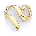 thumbnail image 1 of 14k Yellow Gold Polished Heart Slide - 2.9 Grams, 1 of 2