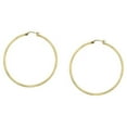thumbnail image 1 of 14k Yellow Gold Polished Hoop Earrings Measures 2x30mm - 1.6 Grams, 1 of 3