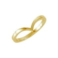 thumbnail image 1 of 14k Yellow Gold Polished Metal Fashion Ring -- Size 6.5 Ring for Women - 1.7 Grams, 1 of 2