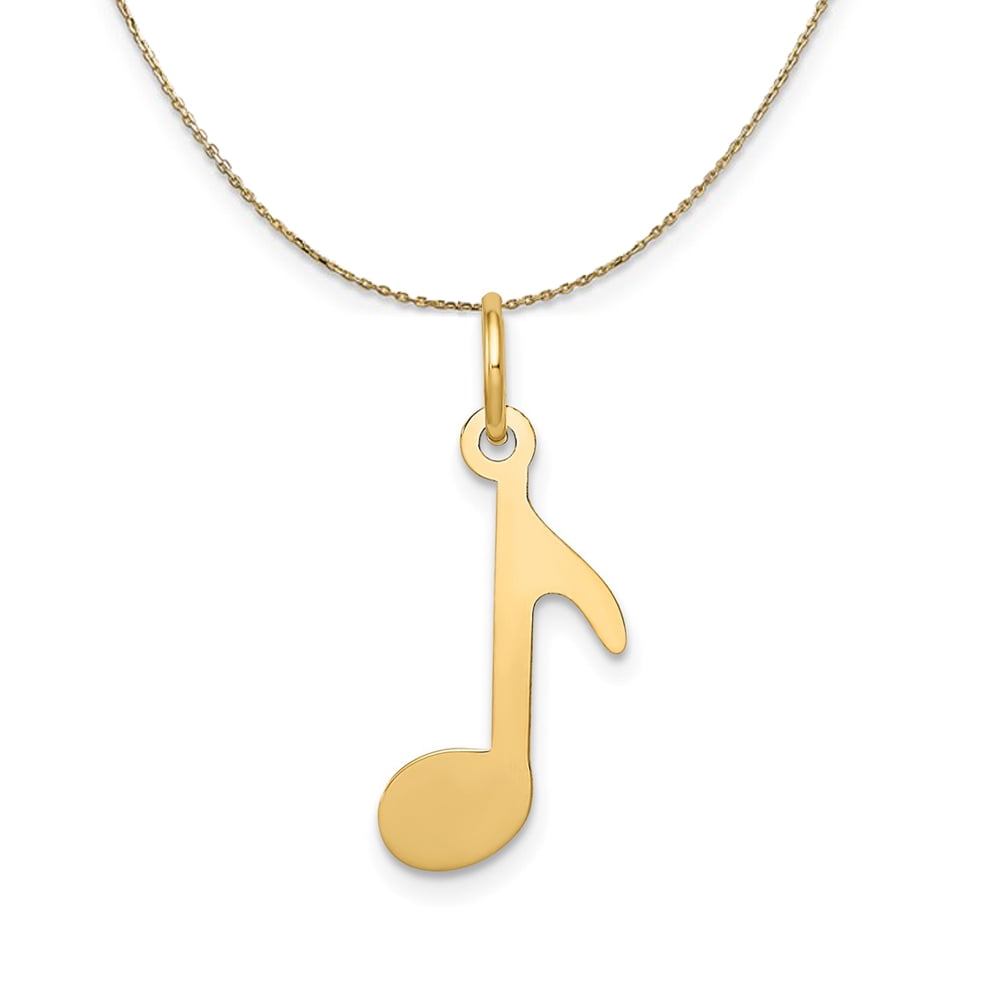 Sweet Music Note Shape Pendant Silver Clavicle Chain Women Necklace |  Fashion Necklaces | Accessories- ByGoods.Com