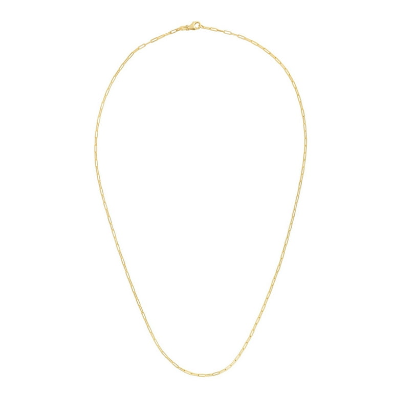 16in Paperclip Chain in 14K Yellow Gold