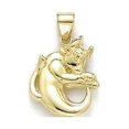 thumbnail image 1 of 14k Yellow Gold Polished Zodiac-Taurus Pendant - 2.2 Grams, 1 of 2