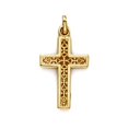 thumbnail image 1 of 14k Yellow Gold Religious Faith Cross Pendant Necklace Pendant for Women - 1.4 Grams, 1 of 2