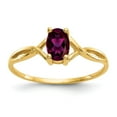 thumbnail image 1 of 14k Yellow Gold Rhodolite Garnet Ring - Size 6, 1 of 2