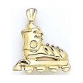 thumbnail image 1 of 14k Yellow Gold Rollerblade Pendant - 1.8 Grams, 1 of 2