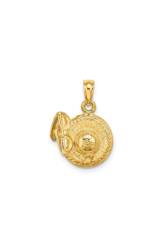 14k Yellow Gold Roman Shield and Helmet Pendant for Men, Warrior Symbol of Strength and Protection, Ancient Military Style Charm Jewelry