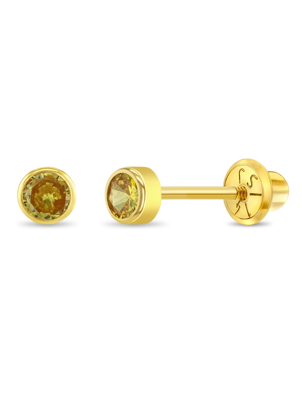 Baby studs shop gold