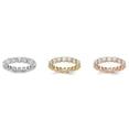 thumbnail image 1 of 14k Yellow Gold Round Cut Diamond Eternity Wedding Band Anniversary Ring Size 6 - 1.50 Ct., 1 of 5