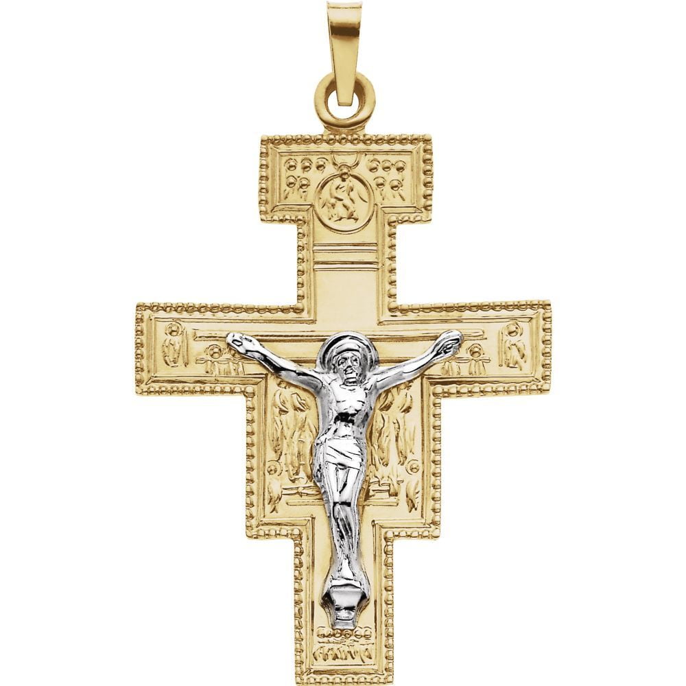 San damiano crucifix pendant discount