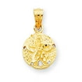 thumbnail image 1 of 14k Yellow Gold Sand Dollar Pendant, 1 of 2