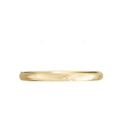Gem & Harmony Diamond Cut and Satin Hinged Bangle in 14K Yellow Gold 8.00 mm for Women