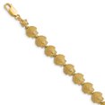 thumbnail image 1 of 14k Yellow Gold Scallop Shell Bracelet, 1 of 7
