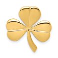 thumbnail image 1 of 14k Yellow Gold Shamrock Chain Slide, 1 of 1