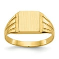 thumbnail image 1 of 14k Yellow Gold Signet Ring - 4.0 Grams - Size 6, 1 of 2