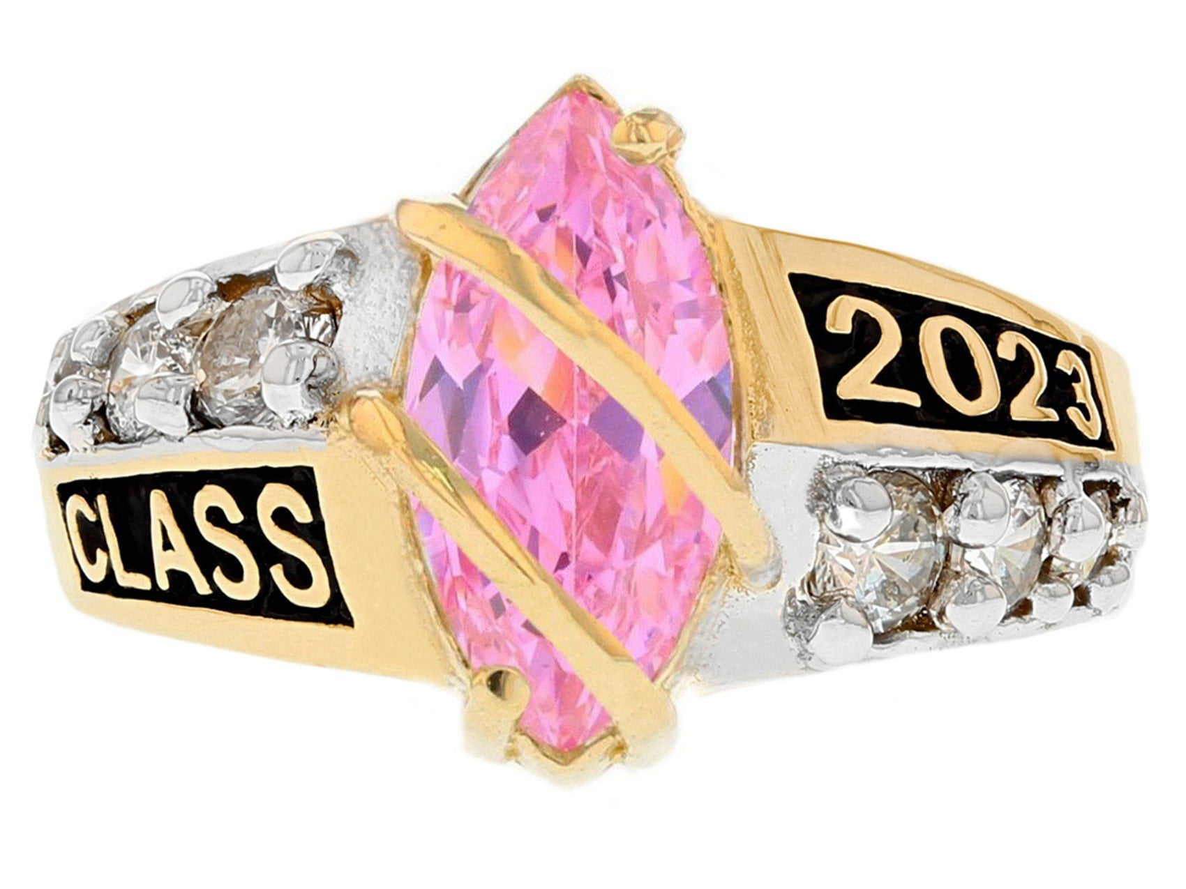 14k Yellow Gold Simulated Tourmaline October Birthstone 2023 Class