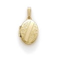 thumbnail image 1 of 14k Yellow Gold Small Oval Locket - 2.2 Grams, 1 of 2