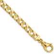 thumbnail image 1 of 14k Yellow Gold Solid 7.35mm Fancy Link Chain, 1 of 5