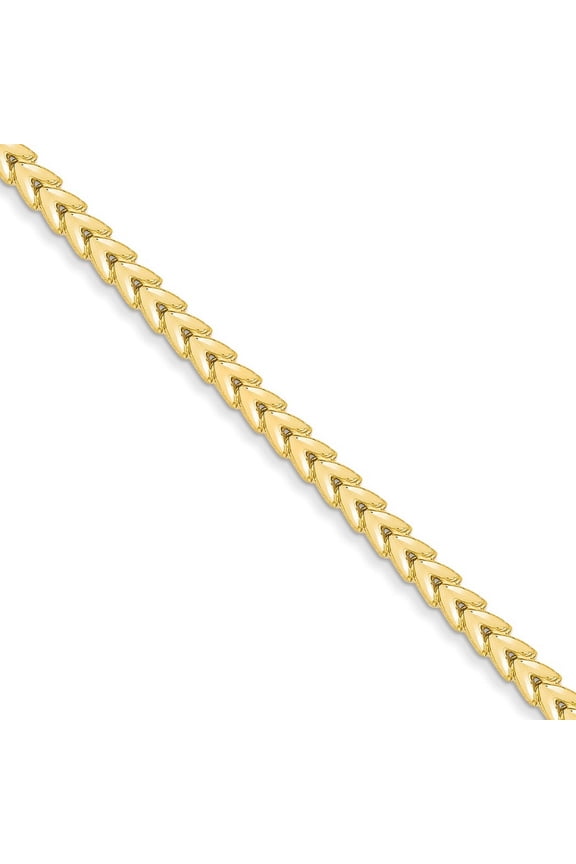 14k Yellow Gold Solid Sparkle Cut Bracelet 7 Inch Lobster Claw Measures 5mm Wide - Identification Bracelet for Women