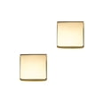 thumbnail image 1 of 14k Yellow Gold Square Stud Earrings Stud Earring for Women - .4 Grams, 1 of 2