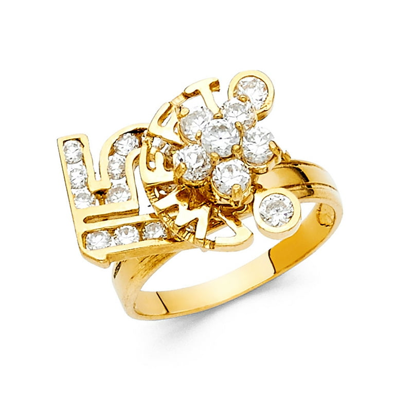 Quinceanera rings walmart sale
