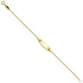 thumbnail image 1 of 14k Yellow Gold ID Bracelet Identification Bracelet for Women - 1.4 Grams, 1 of 2