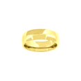 thumbnail image 1 of 14k Yellow Gold Unisex Dome Polished Comfort-Fit 6mm-Size 7 Wedding Engagement Band Ring, 1 of 1