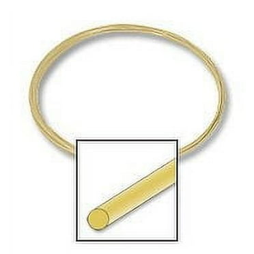 14k Yellow Gold Wire Round 18 Gauge