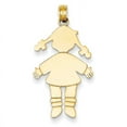 thumbnail image 1 of 14k girl Charm, 1 of 3