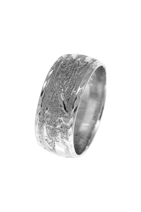 14k solid white gold 10mm custom made Hawaiian sea life turtle dolphin ring size 10