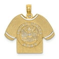 thumbnail image 1 of 14k w/Rhodium US ARMY T-SHIRT Charm K9047, 1 of 4