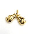 thumbnail image 1 of 14k yellow gold hollow 3D classic boxing gloves charm pendant fine jewelry 1.9g, 1 of 12