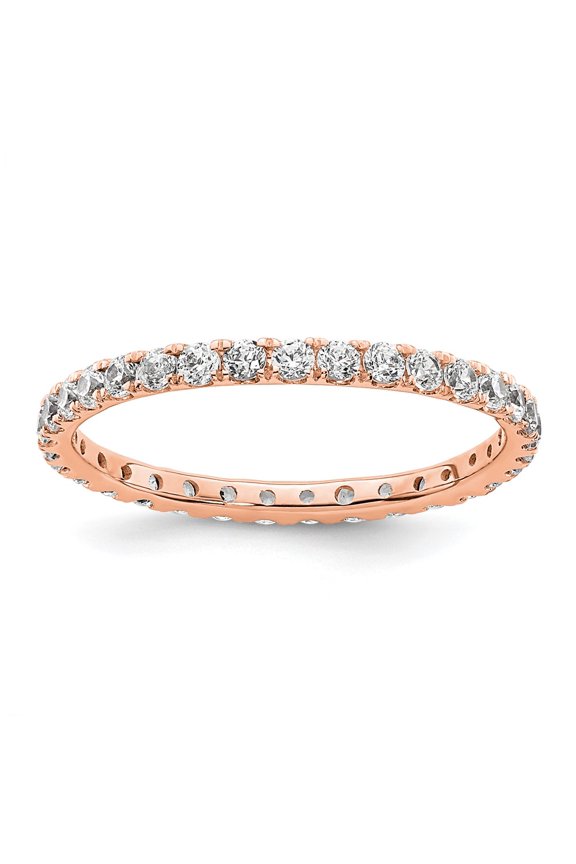 14kr True Origin Lab Grown Diamond VS/SI DEF 1/2ct. Eternity Band