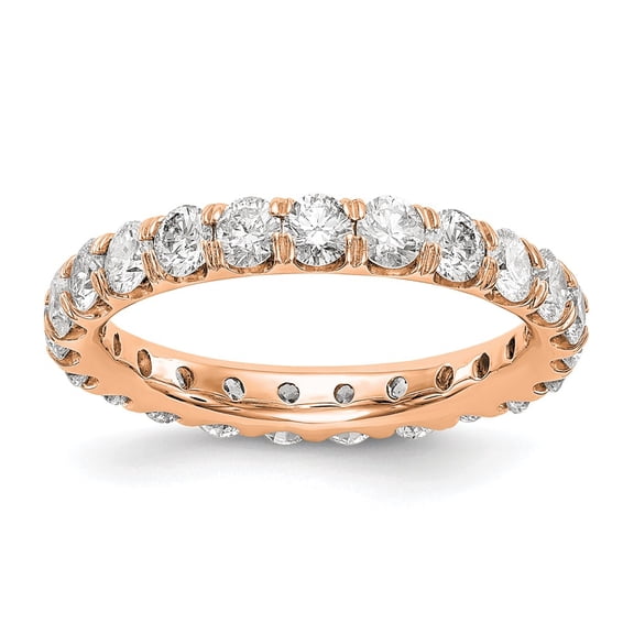 14kr True Origin Lab Grown Diamond VS/SI DEF 3ct. Eternity Band