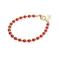 thumbnail image 1 of 14kt Gold Filled Red Coral Bracelet, 1 of 3